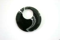 IMPEX TRIMITS JEWELLERY - BLACK MEDIUM ROUND RT44
